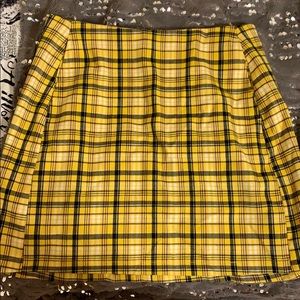 urban outfitters plaid skirt
